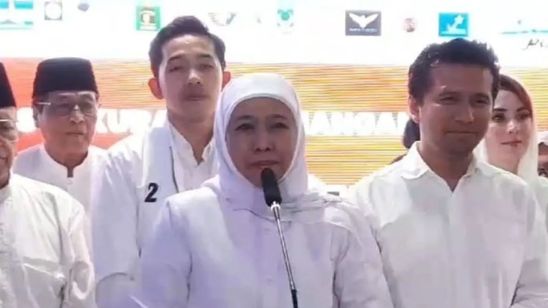 Unggul di Quick Count, Khofifah ke Pendukungnya: Saya Harap Jangan Ada Euforia Sebelum Final