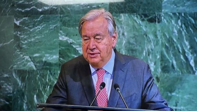 Sekretaris Jenderal Perserikatan Bangsa Bangsa (PBB) Antonio Guterres. 