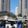 Sejumlah Rute Transjakarta Dihentikan Sementara Akibat Peringatan May Day di Monas