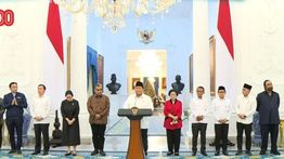 Megawati hingga Bahlil Temui Prabowo Bahas Perkembangan Situasi Nasional