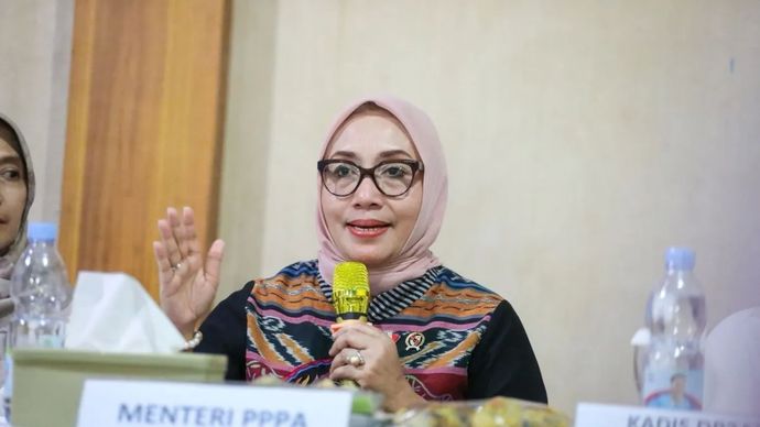 Menteri Pemberdayaan Perempuan dan Perlindungan Anak Arifah Fauzi. 