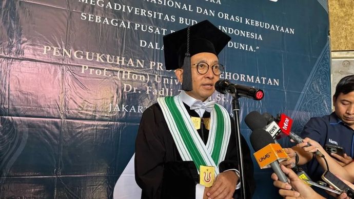 Menteri Kebudayaan Fadli Zon.