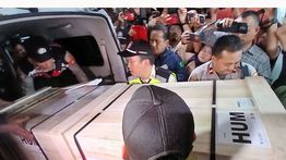 Jenazah Staf KBRI Lima Zetro Leonardo Purba Tiba di Tanah Air