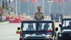 Dewan Pertahanan dan Keamanan Nasional Myanmar menetapkan status darurat militer selama 90 hari di 63 dari total 330 distrik administratif di negara tersebut, sebagaimana dilaporkan oleh stasiun penyiaran pemerintah, MRTV, pada Jumat, 1 Agustus 2025.