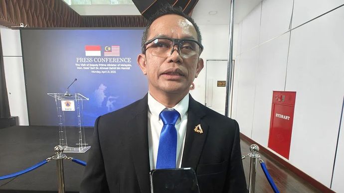 Kepala Pusat Data, Informasi, dan Komunikasi Kebencanaan BNPB Abdul Muhari. 