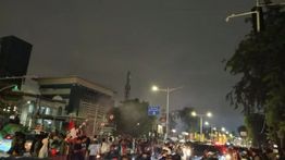 Muncul Lagi Aksi di Persimpangan Jalan Otista Raya Jakarta Timur