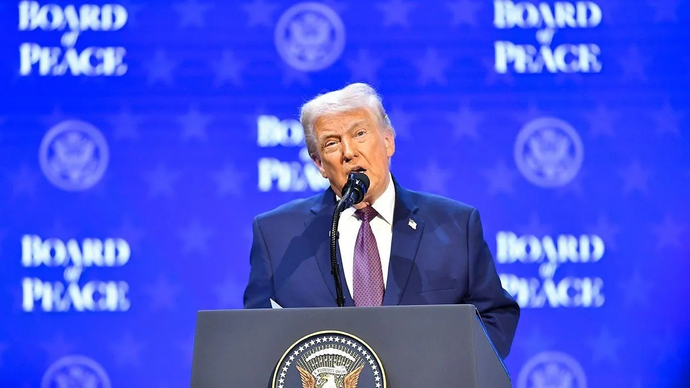 Presiden Amerika Serikat Donald Trump. ANTARA/Xinhua/Lian Yi.