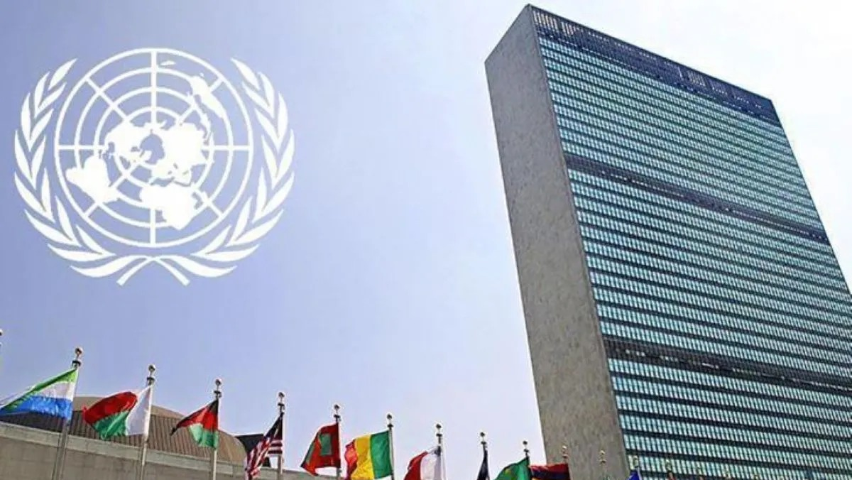 Gedung PBB di New York, Amerika Serikat. ANTARA/Anadolu Agency/pri. <b>(Antara)</b>