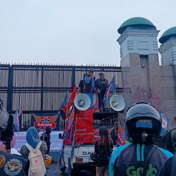 Langsung Geser dari Istana, Ojol Pilih Fokus Demo DPR