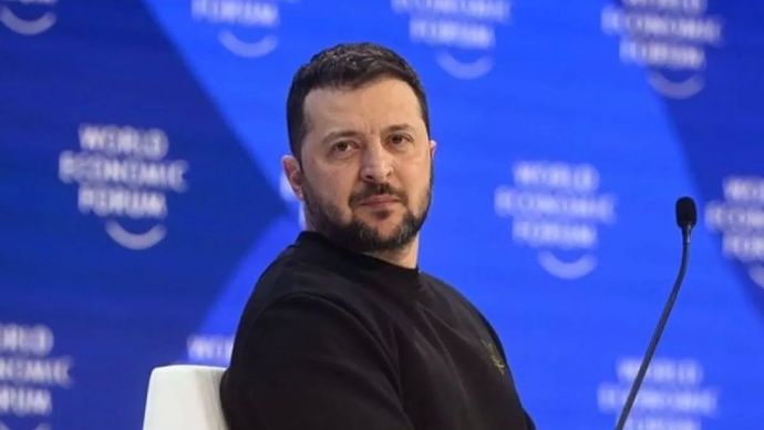 Presiden Ukraina Volodymyr Zelenskyy. Minggu, 10 Agustus 2025.