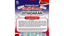 Cuti Bersama, Ganjil-Genap di Jakarta Ditiadakan