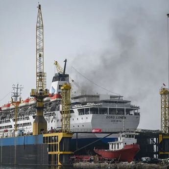 Kapal Dorolonda Terbakar di Tanjung Priok, Pelni Selidiki Penyebabnya