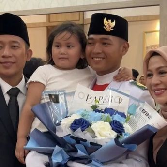 Anak Denny Cagur Dikukuhkan Jadi Anggota Paskibraka Banten