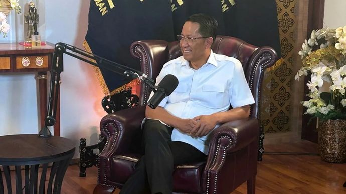 Menteri Hukum (Menkum) Supratman Andi Agtas dalam wawancara khusus dengan ANTARA di Jakarta, Senin, 4 Agustus 2025.