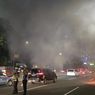Mobil Terbakar di Tol Semanggi Arah Kuningan Picu Kepadatan, Pemilik Selamat