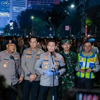 Polda Metro Jaya Dalami Temuan Pisau dan Golok Saat Demo di Jakarta