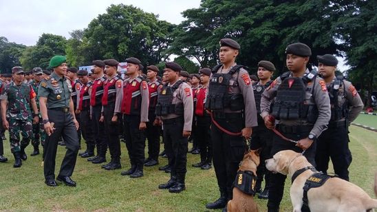 TNI/Polri Terjunkan 4.138 Personel untuk Pengamanan Akmil Kabinet Merah Putih di Magelang