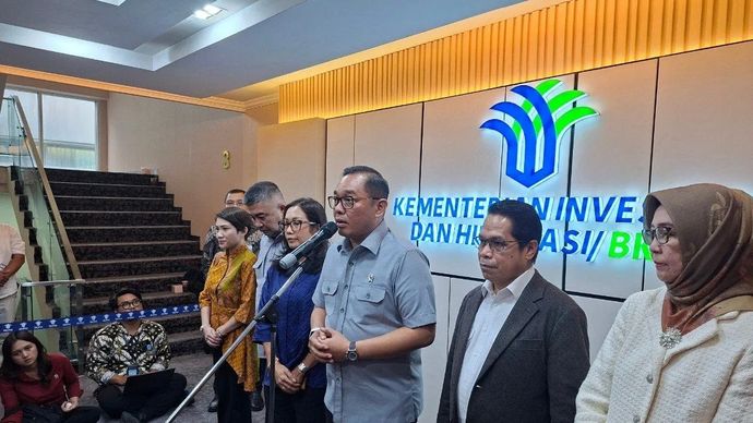 Wakil Menteri (Wamen) Investasi dan Hilirisasi/Badan Koordinasi Penanaman Modal (BKPM) Todotua Pasaribu.