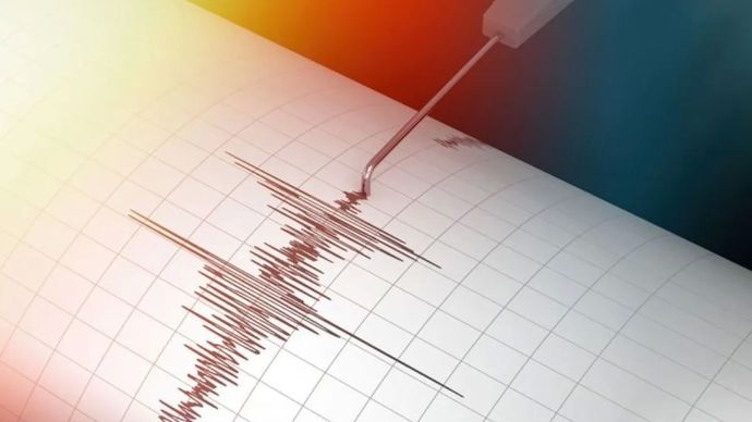Ilustrasi - Seismograph gempa bumi.