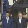 Presiden Brazil Lula da Silva Tiba di Jakarta di Tengah Hujan Deras 