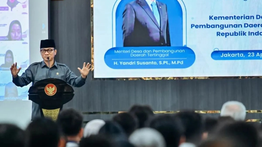 Mendes Yandri Ajak PPPK Kemendes Bangun Desa Lewat Program Desa Binaan