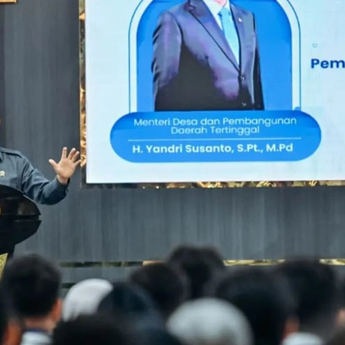Mendes Yandri Ajak PPPK Kemendes Bangun Desa Lewat Program Desa Binaan