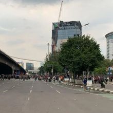 Kondisi Terkini Depan Gedung DPR/MPR RI 