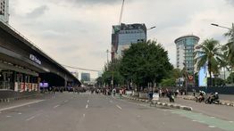 Kondisi Terkini Depan Gedung DPR/MPR RI 