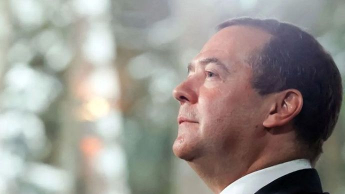 Wakil Ketua Dewan Keamanan Rusia Dmitry Medvedev.