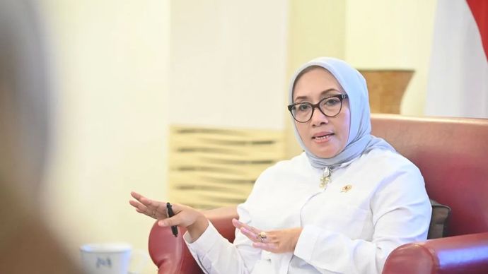 Menteri Pemberdayaan Perempuan dan Perlindungan Anak Arifah Fauzi.