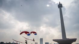 TNI Gelar Defile dan Simulasi Tempur pada HUT Ke-80 di Monas