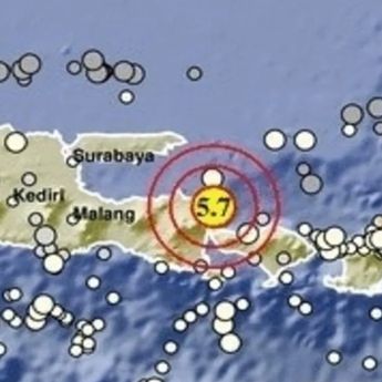 Gempa Magnitudo 5,7 Guncang Bali