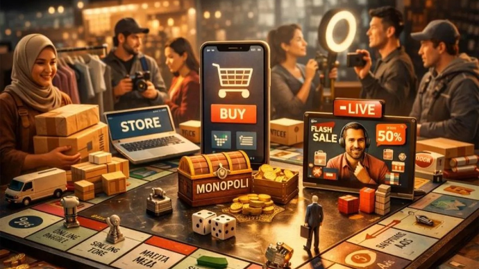 KPPU selidiki dugaan monopoli platform digital. Foto/Ilustrasi/Ist