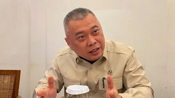 Menteri Perhubungan (Menhub) Dudy Purwagandhi berbicara dalam bincang bersama awak media di Jakarta, Jumat, 26 Juni 2026