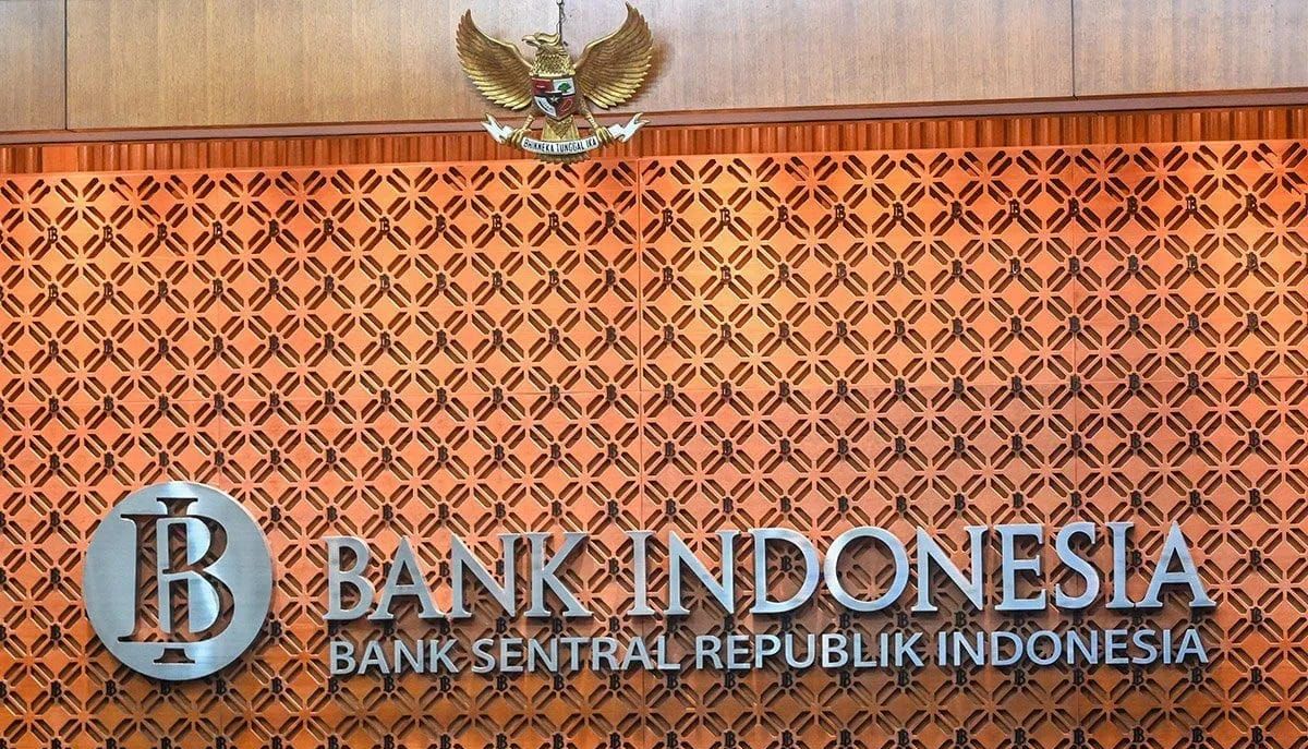 Logo Bank Indonesia (BI) Jakarta. ANTARA FOTO/Rivan Awal Lingga/rwa/am <b>(Antara)</b>