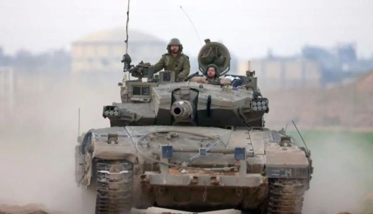 Arsip - Tank pasukan Israel. <b>(ANTARA)</b>
