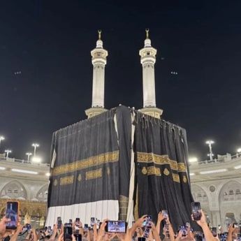 Pembuatan Kiswah Ka'bah Baru Selesai, Gunakan Teknologi Jahit Berbasis Laser