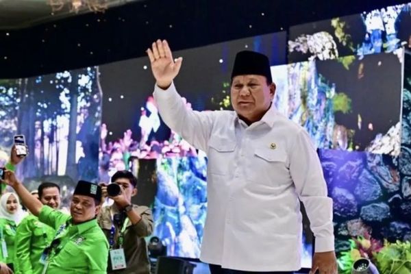 Presiden Prabowo di Acara Harla PKB