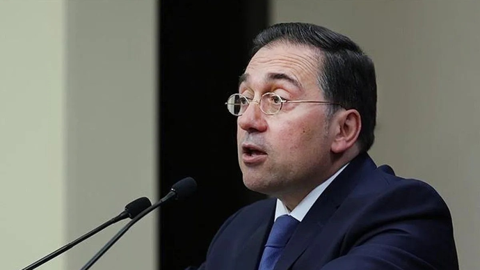 Menteri Luar Negeri Spanyol Jose Manuel Albares. ANTARA/Anadolu/py.