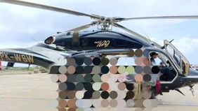 Sebanyak 16 personel gabungan diturunkan untuk melakukan pencarian helikopter yang dilaporkan hilang kontak di wilayah Kecamatan Mentewe, Kabupaten Tanah Bumbu, Kalimantan Selatan (Kalsel).