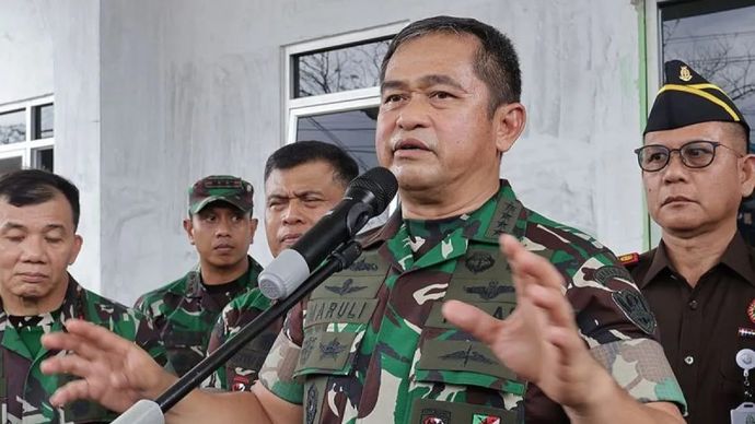 Kepala Staf TNI Angkatan Darat (KSAD) Jenderal TNI Maruli Simanjuntak. ANTARA/Muhammad Zulfikar/aa.