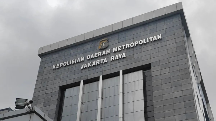 Gedung Polda Metro jaya. ANTARA/Ilham Kausar