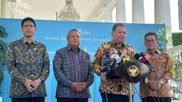Airlangga Laporkan Kesiapan Implementasi Ekspor SDA oleh DSI ke Prabowo