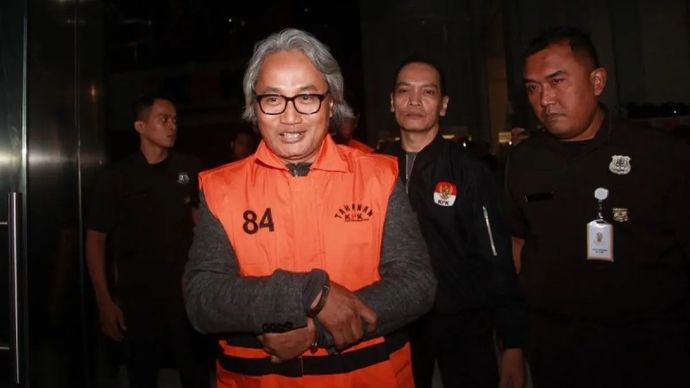 Tersangka kasus dugaan tindak pidana korupsi dalam restitusi pajak di lingkungan Kantor Pelayanan Pajak (KPP) Madya Banjarmasin Mulyono Purwo Wijoyo.