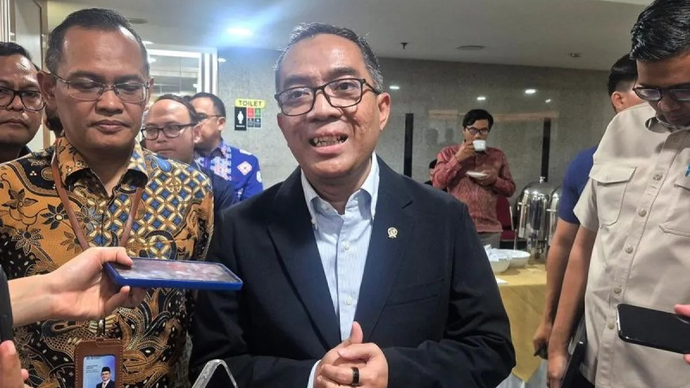 Menteri Pendidikan Tinggi, Sains, dan Teknologi (Mendiktisaintek) Brian Yuliarto ditemui di sela-sela kegiatan Kick Off Program Bestari Saintek dan Peluncuran Program Semesta Skema Pendanaan APBN Tahun 2026 di Jakarta, Rabu (29/4/2026). ANTARA/Sean Filo Muhamad/aa.