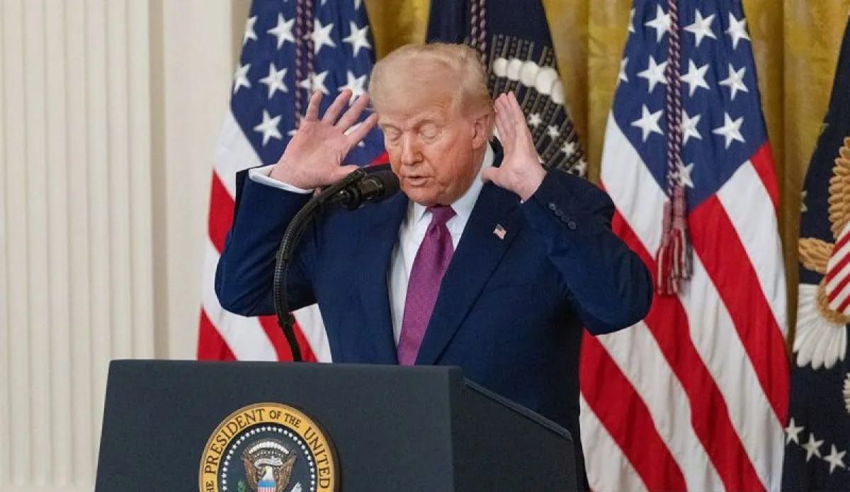 Presiden Amerika Serikat, Donald Trump. ANTARA/Xinhua/Hu Yousong/aa. <b>(Antara)</b>