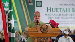 Menteri PPPA Tekankan Literasi Santri untuk Lindungi Hak Perempuan dan Anak