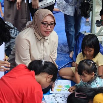 Menteri PPPA Beri Dukungan Psikososial bagi Anak Korban Kebakaran Pengadegan Timur