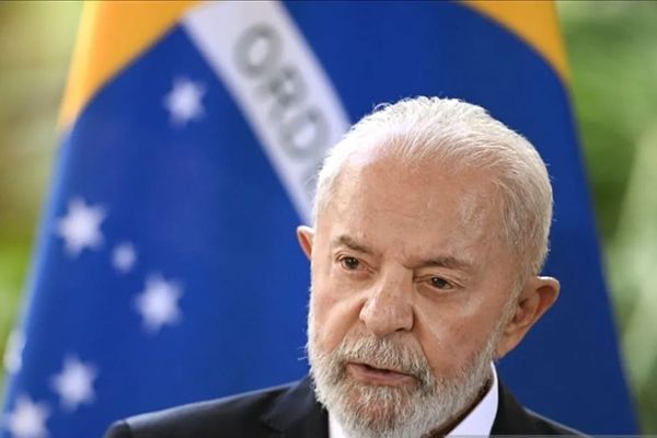 Presiden Brasil, Luiz Inacio Lula da Silva. ANTARA/Anadolu/py