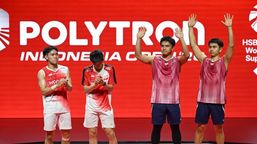 Raymond/Joaquin Gagal Sumbang Gelar Indonesia Open 2026, Takluk dari Ganda Malaysia di Final
